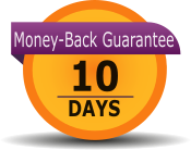 10 days money-back guarantee